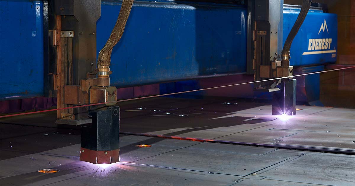 Plasma cutting machine electrodes